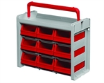 Carrybox m/9 stk 9075, gr�/r�d