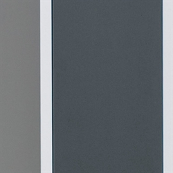Garderobeskab KS430 3/1, grå/mørkegrå