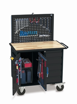 Værkstedsvogn  VV-3 med VT-1 og VT-3