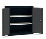 Materialeskab MS-0.5 med 2 galvaniserede hylder