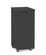 Affaldsbeholder AB-93 med plant låg og hjul